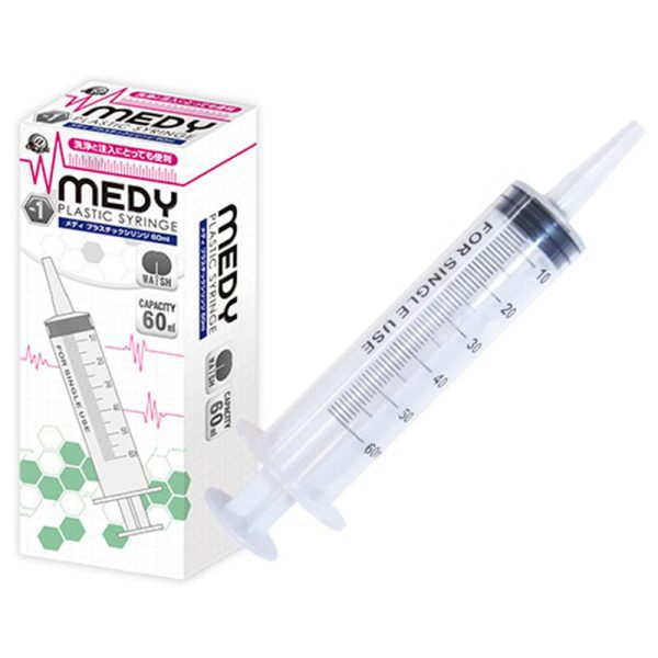 Medy No. 1 塑膠針筒灌腸器 60ml